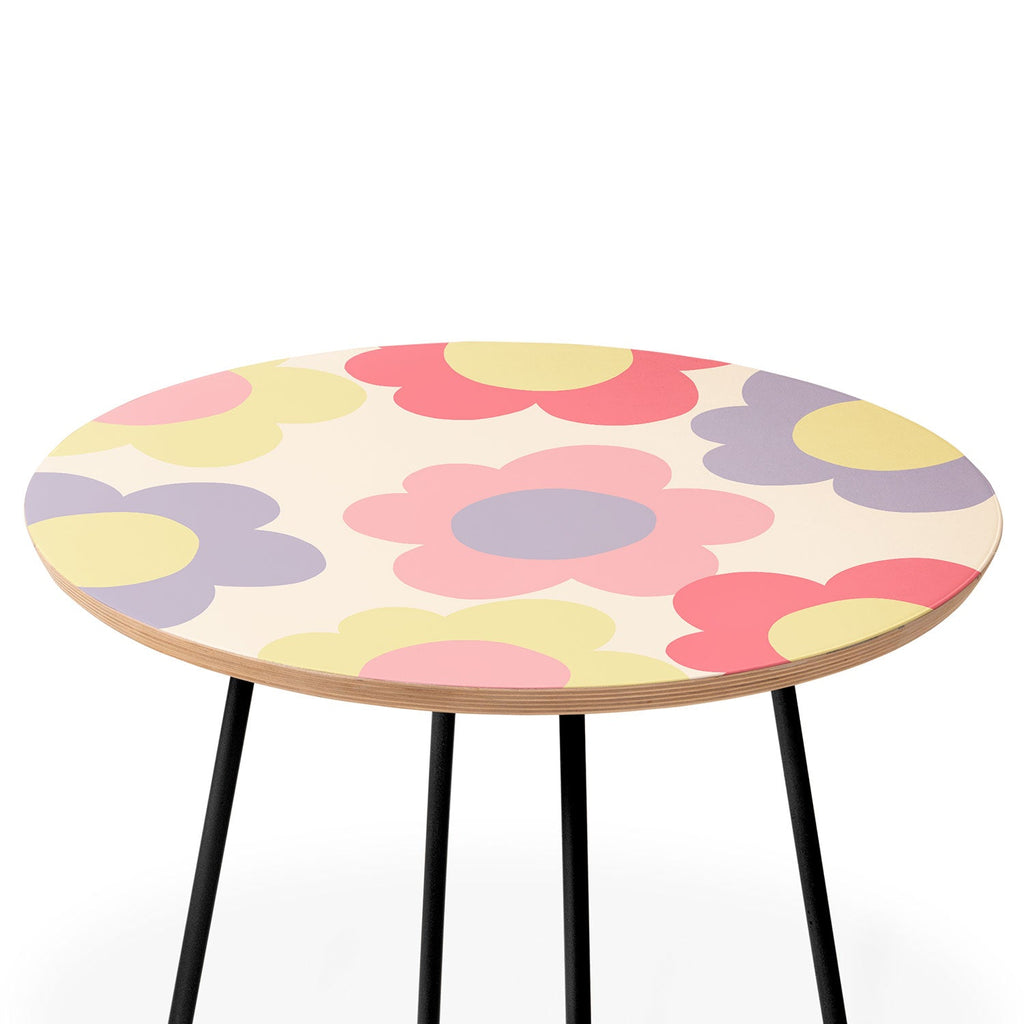 Menina Lisboa Ripe Peaches Round Side Table
