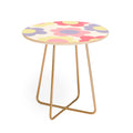 Menina Lisboa Ripe Peaches Round Side Table