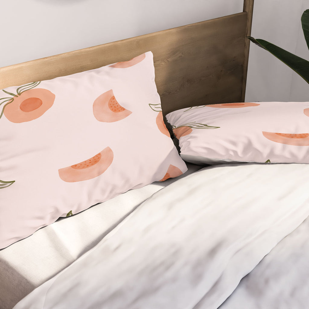 Menina Lisboa Ripe Peaches Pillow Shams