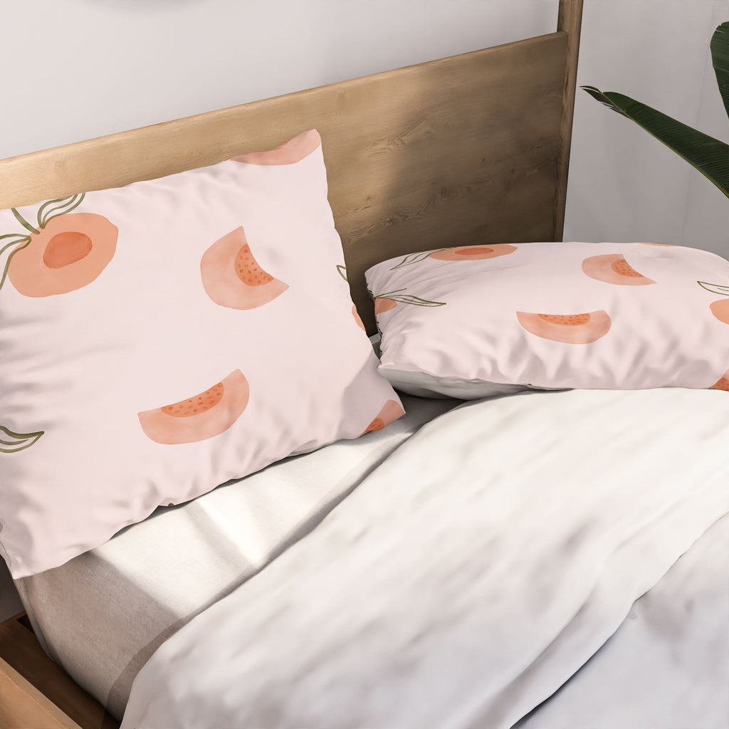 Menina Lisboa Ripe Peaches Pillow Shams