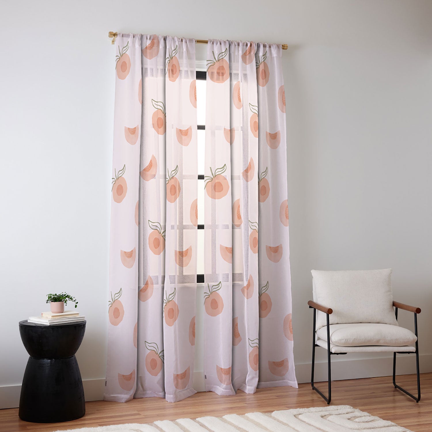 Menina Lisboa Ripe Peaches Sheer Non Repeat