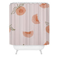 Menina Lisboa Ripe Peaches Shower Curtain
