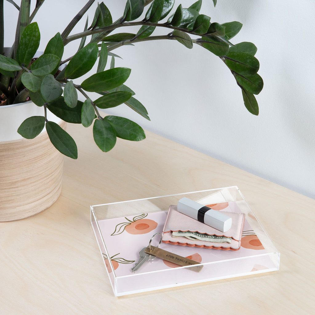 Menina Lisboa Ripe Peaches Acrylic Tray