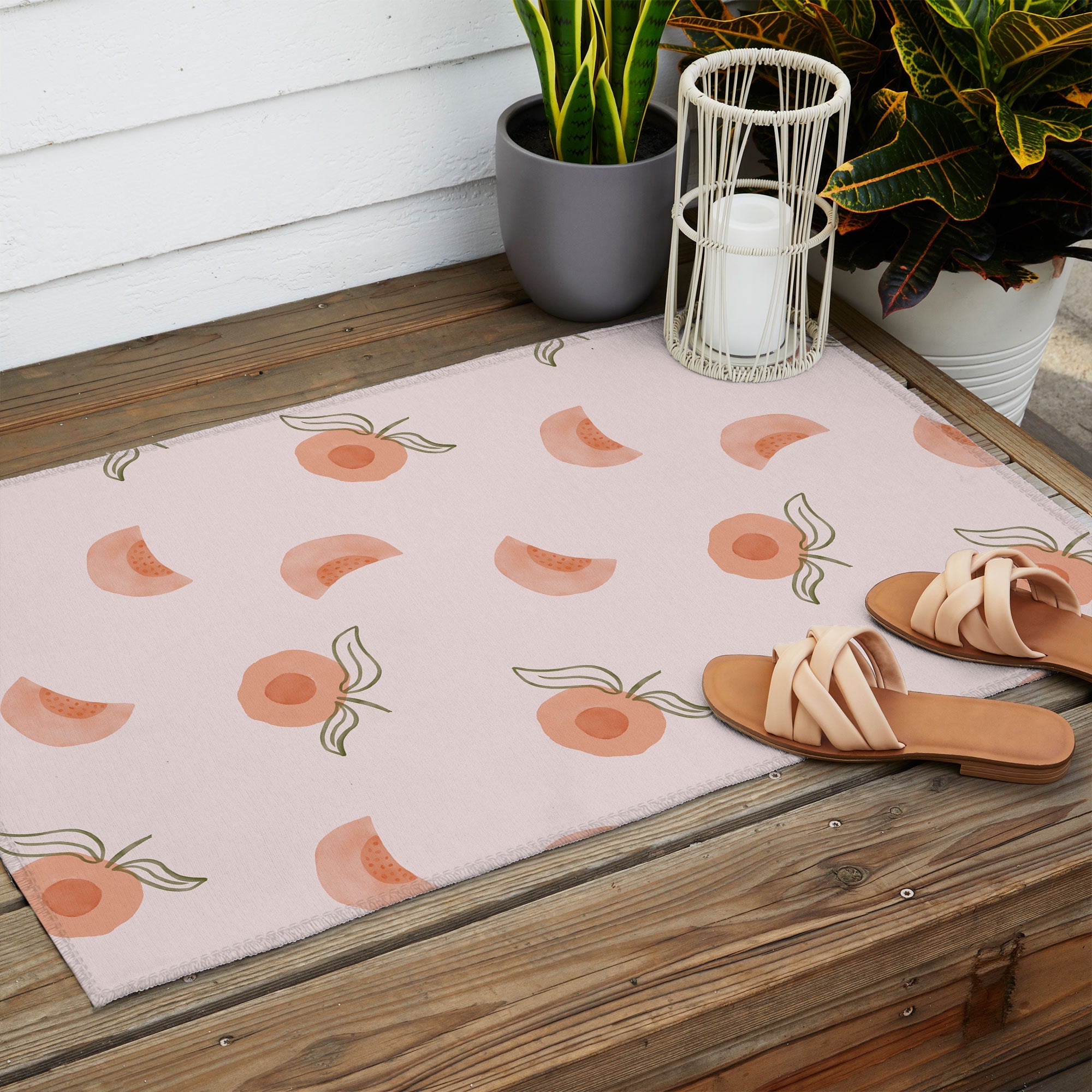 Menina Lisboa Ripe Peaches Outdoor Rug