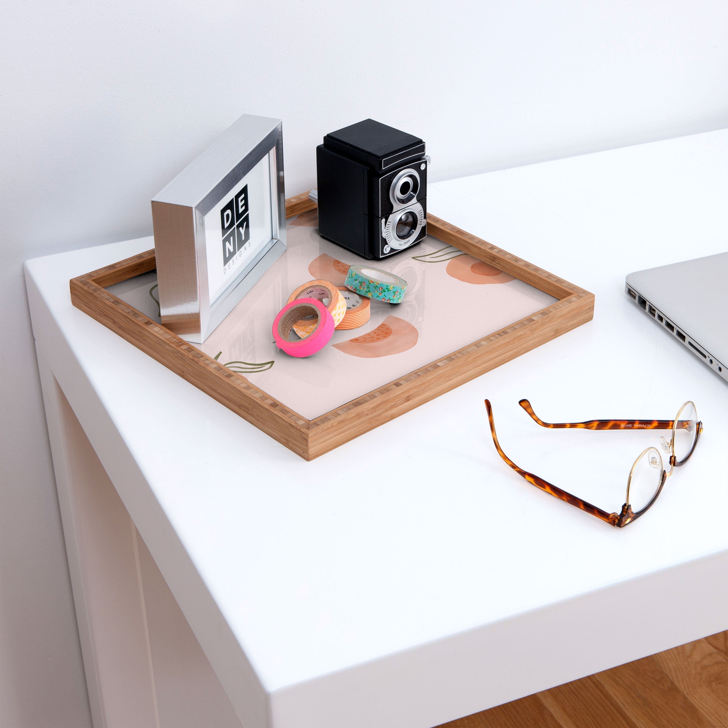 Menina Lisboa Ripe Peaches Square Tray