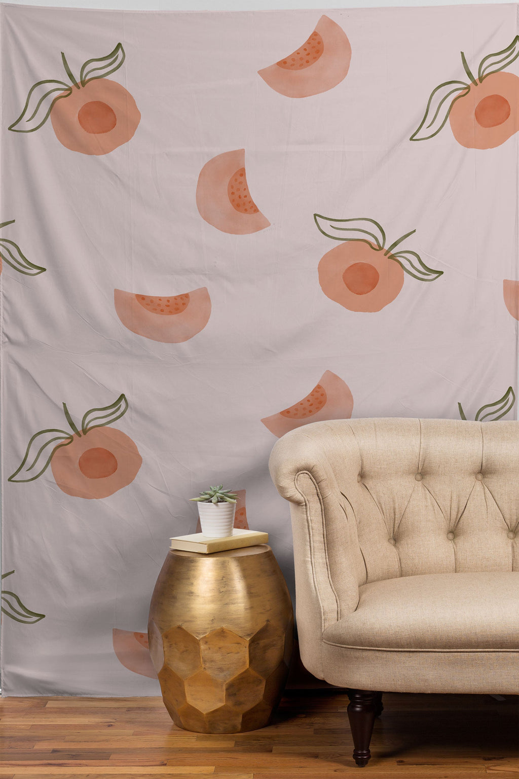 Menina Lisboa Ripe Peaches Tapestry