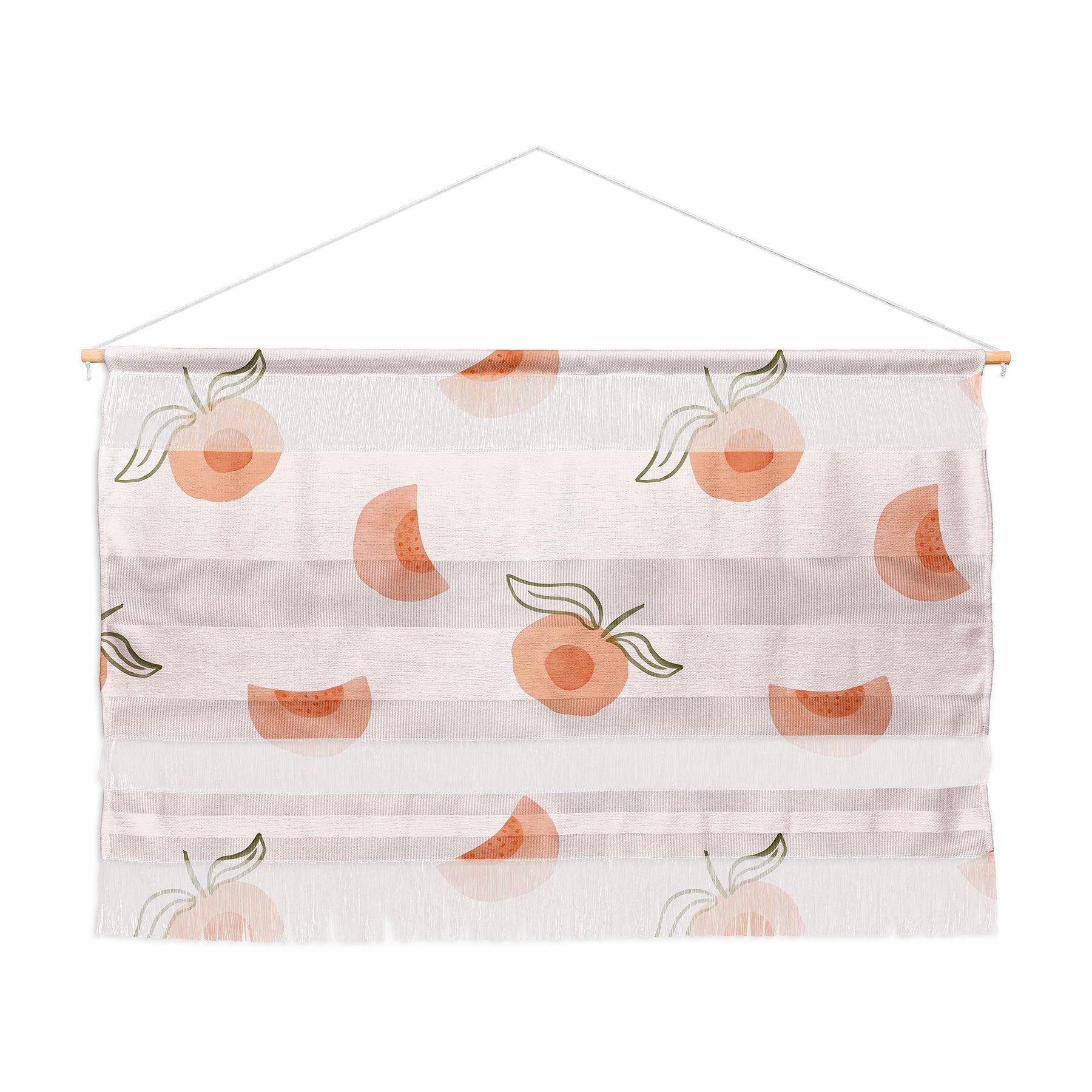 Menina Lisboa Ripe Peaches Wall Hanging Landscape