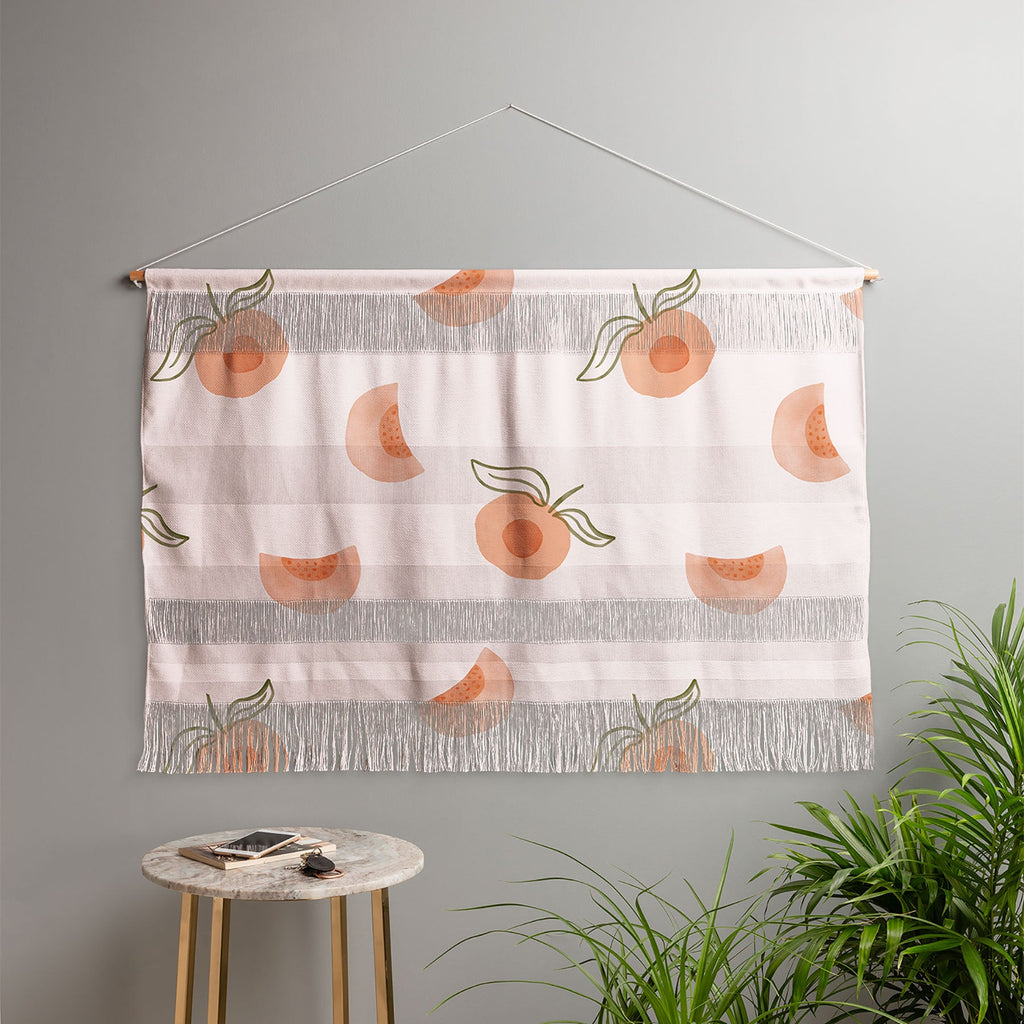Menina Lisboa Ripe Peaches Wall Hanging Landscape
