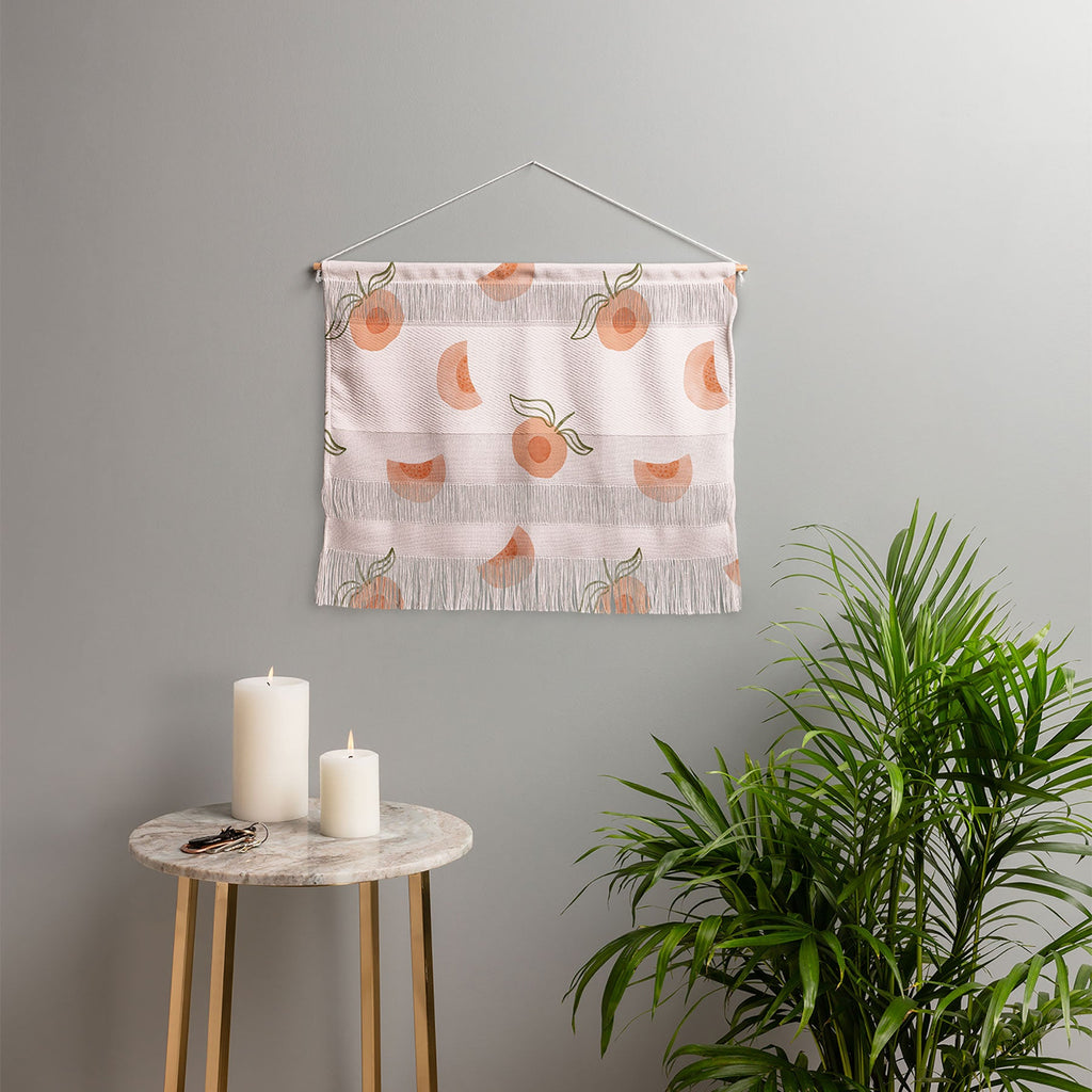 Menina Lisboa Ripe Peaches Wall Hanging Landscape