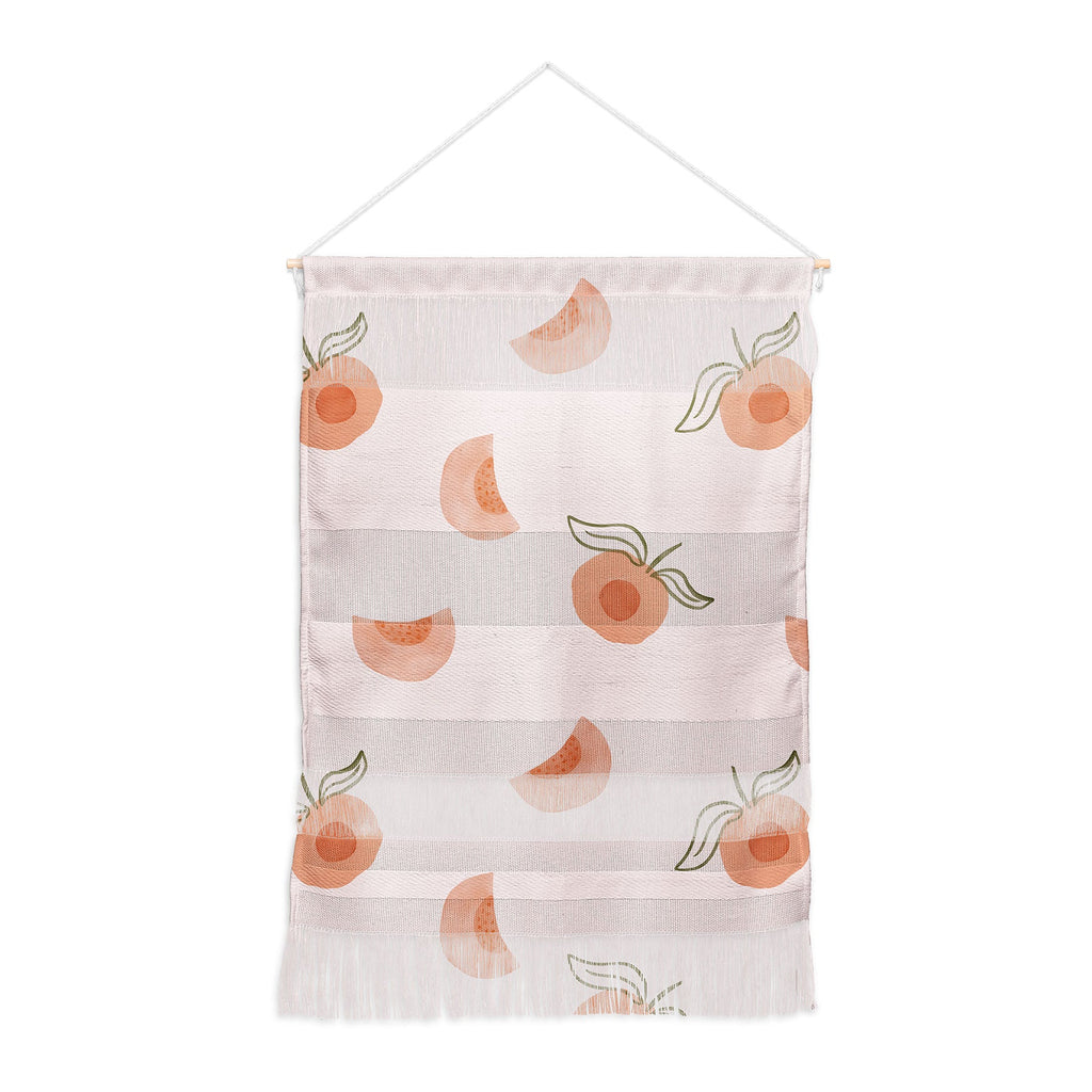 Menina Lisboa Ripe Peaches Wall Hanging Portrait