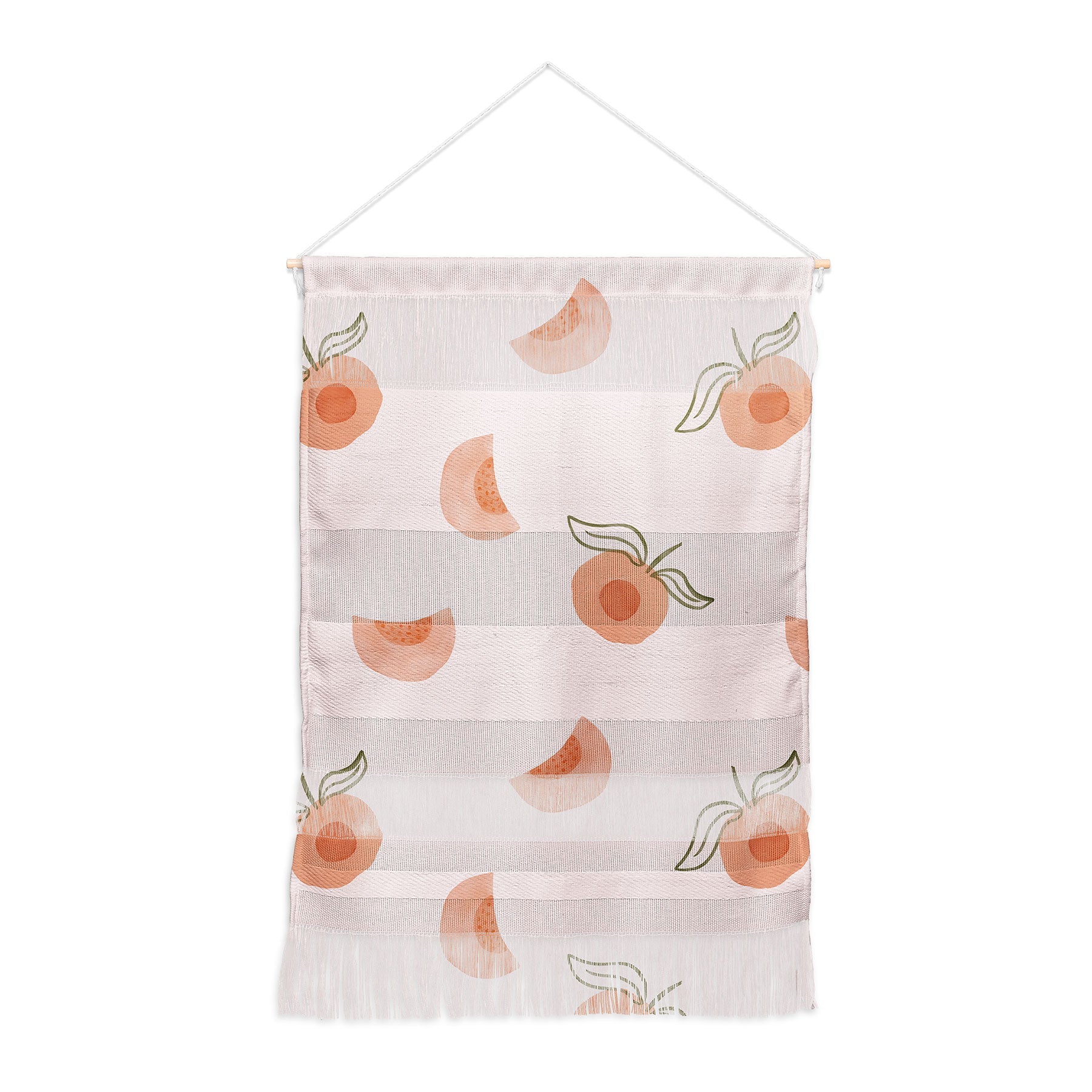 Menina Lisboa Ripe Peaches Wall Hanging Portrait