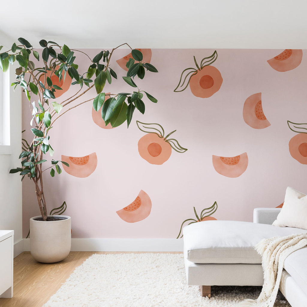 Menina Lisboa Ripe Peaches Wall Mural