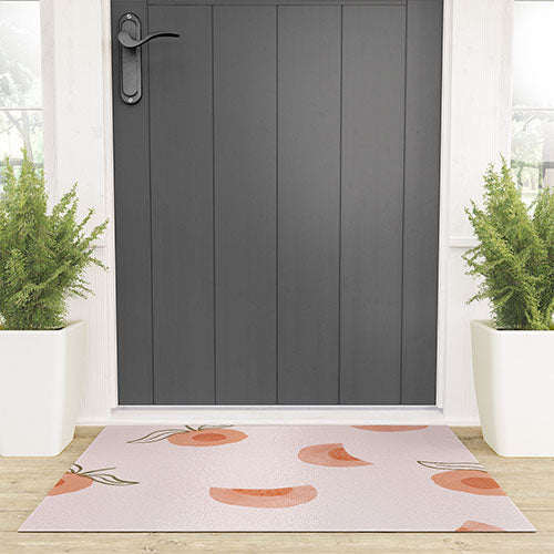 Menina Lisboa Ripe Peaches Welcome Mat