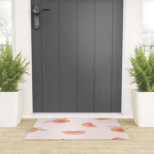 Menina Lisboa Ripe Peaches Welcome Mat