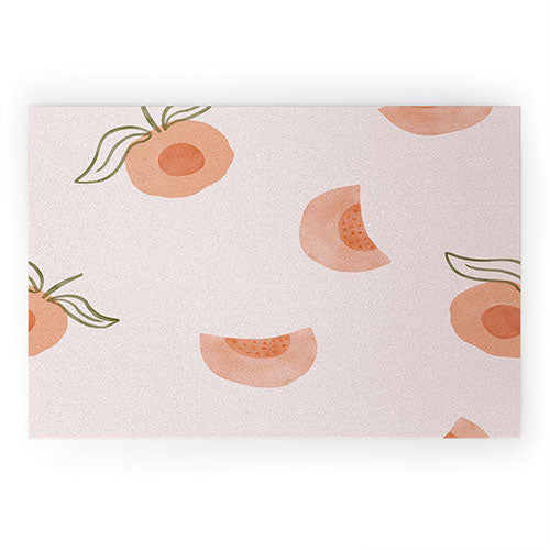 Menina Lisboa Ripe Peaches Welcome Mat