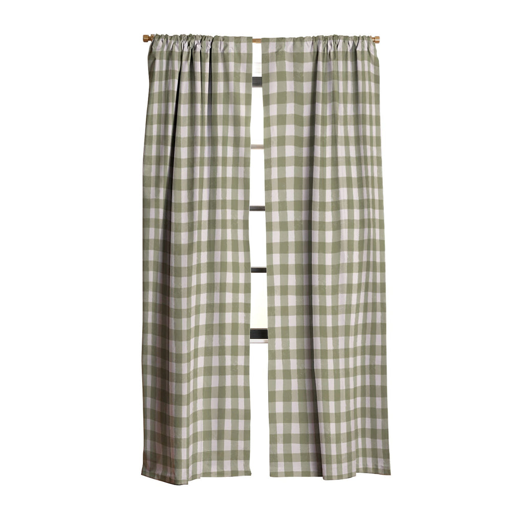 Menina Lisboa Rustic Green Plaid Blackout Non Repeat