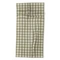 Menina Lisboa Rustic Green Plaid Beach Towel