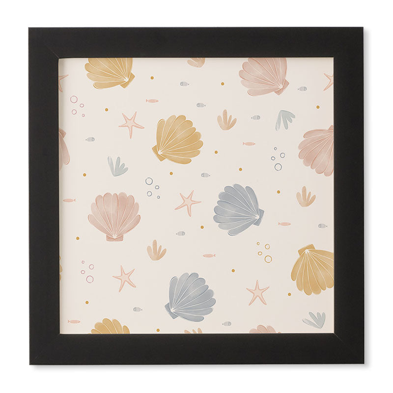 Menina Lisboa Shells and Starfish Framed Wall Art