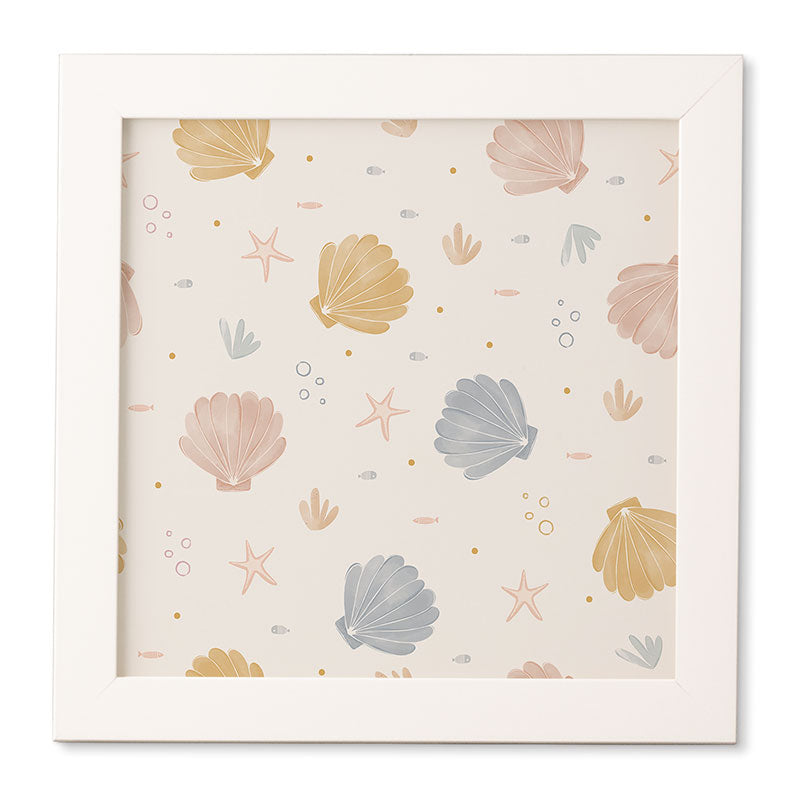Menina Lisboa Shells and Starfish Framed Wall Art