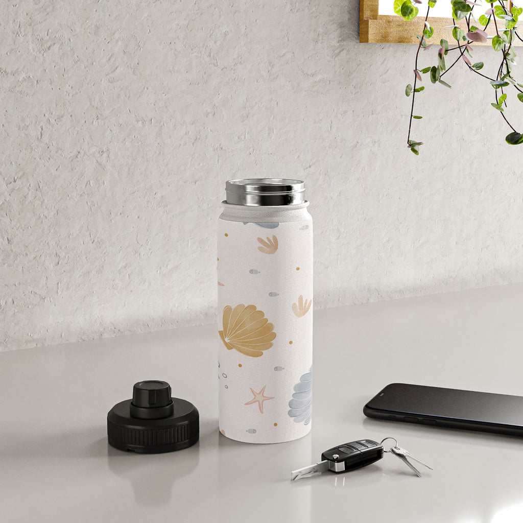 Menina Lisboa Shells and Starfish Water Bottle