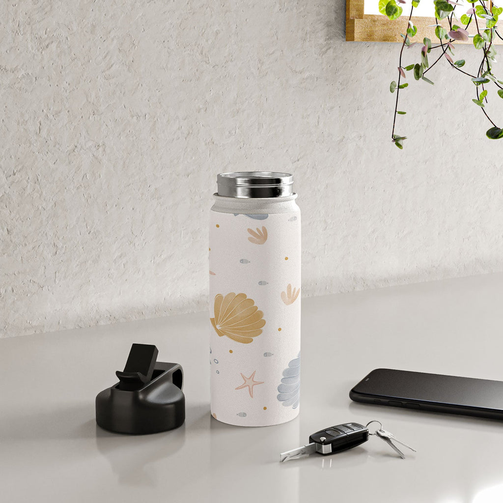 Menina Lisboa Shells and Starfish Water Bottle