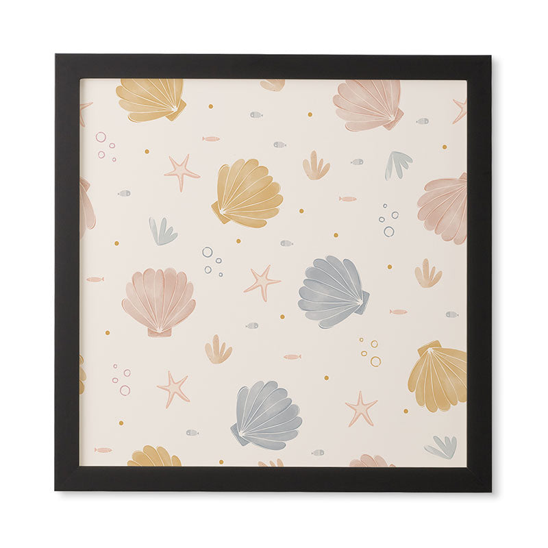 Menina Lisboa Shells and Starfish Framed Wall Art