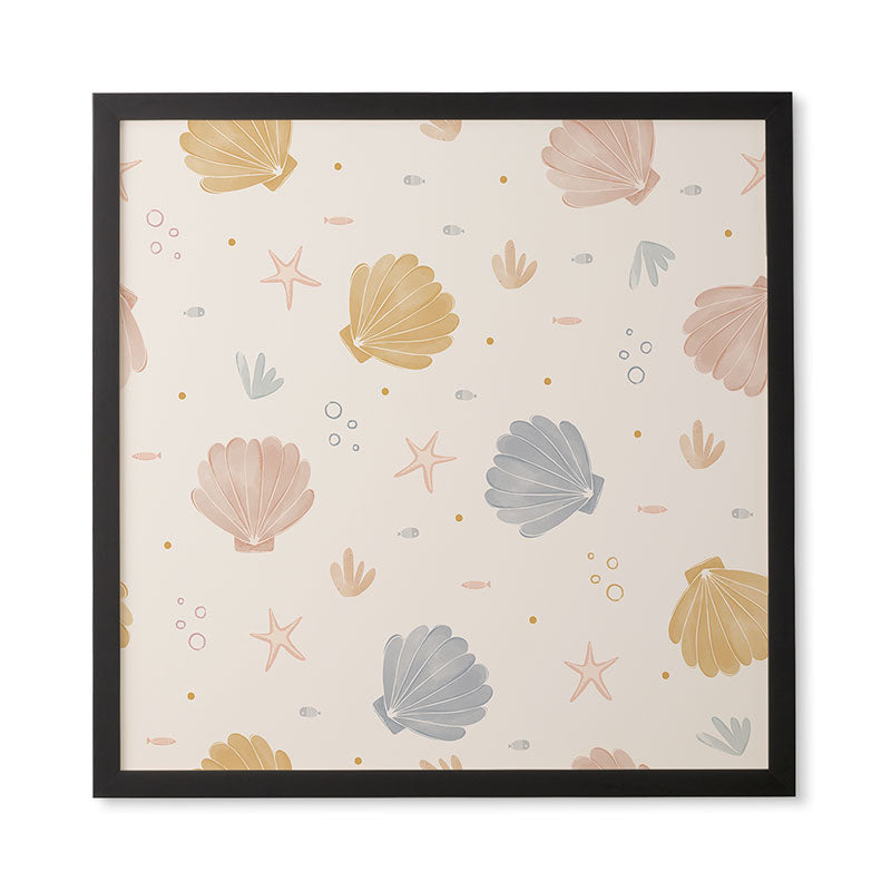 Menina Lisboa Shells and Starfish Framed Wall Art