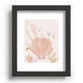 Menina Lisboa Shells and Starfish Recessed Framing Rectangle
