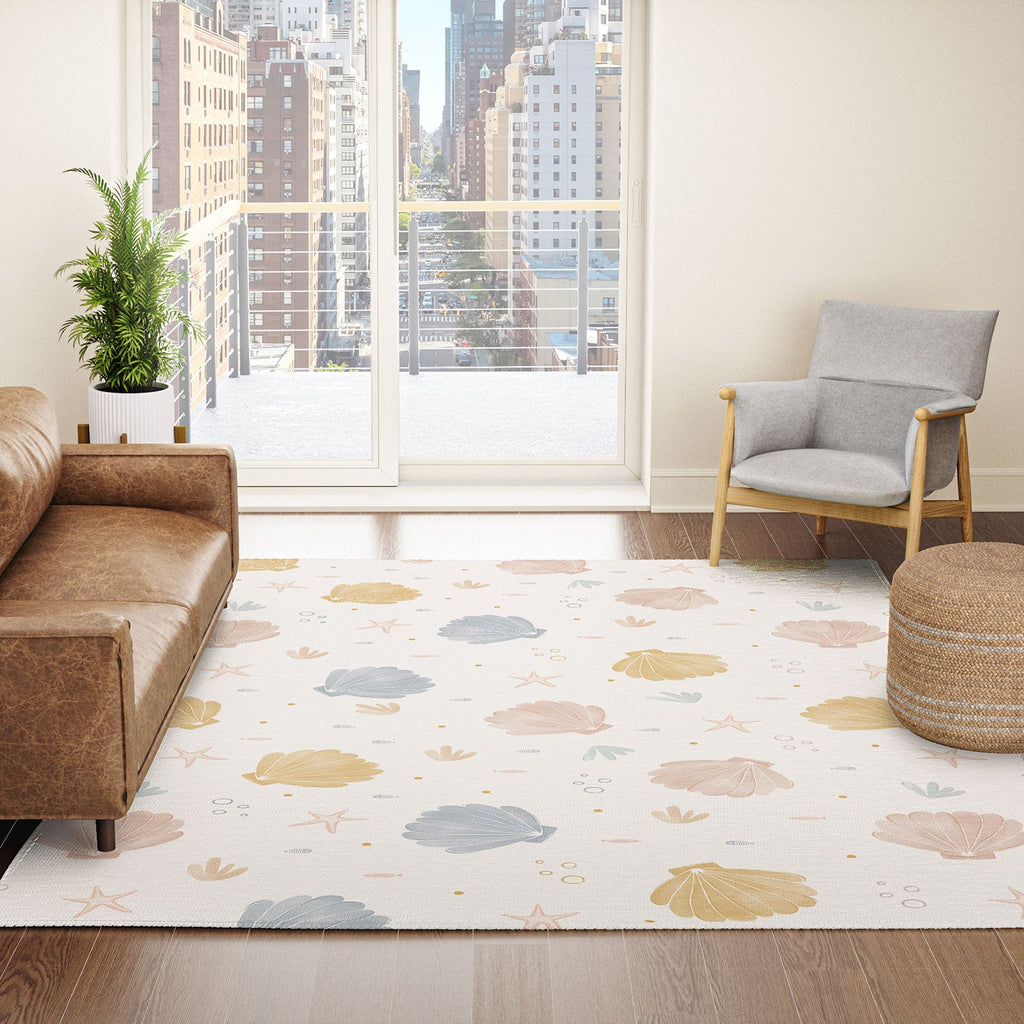 Menina Lisboa Shells and Starfish Area Rug