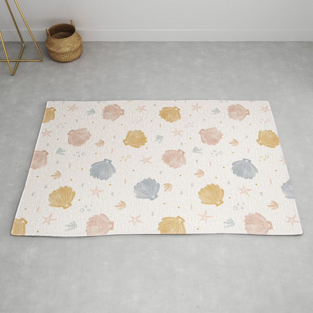 Menina Lisboa Shells and Starfish Area Rug
