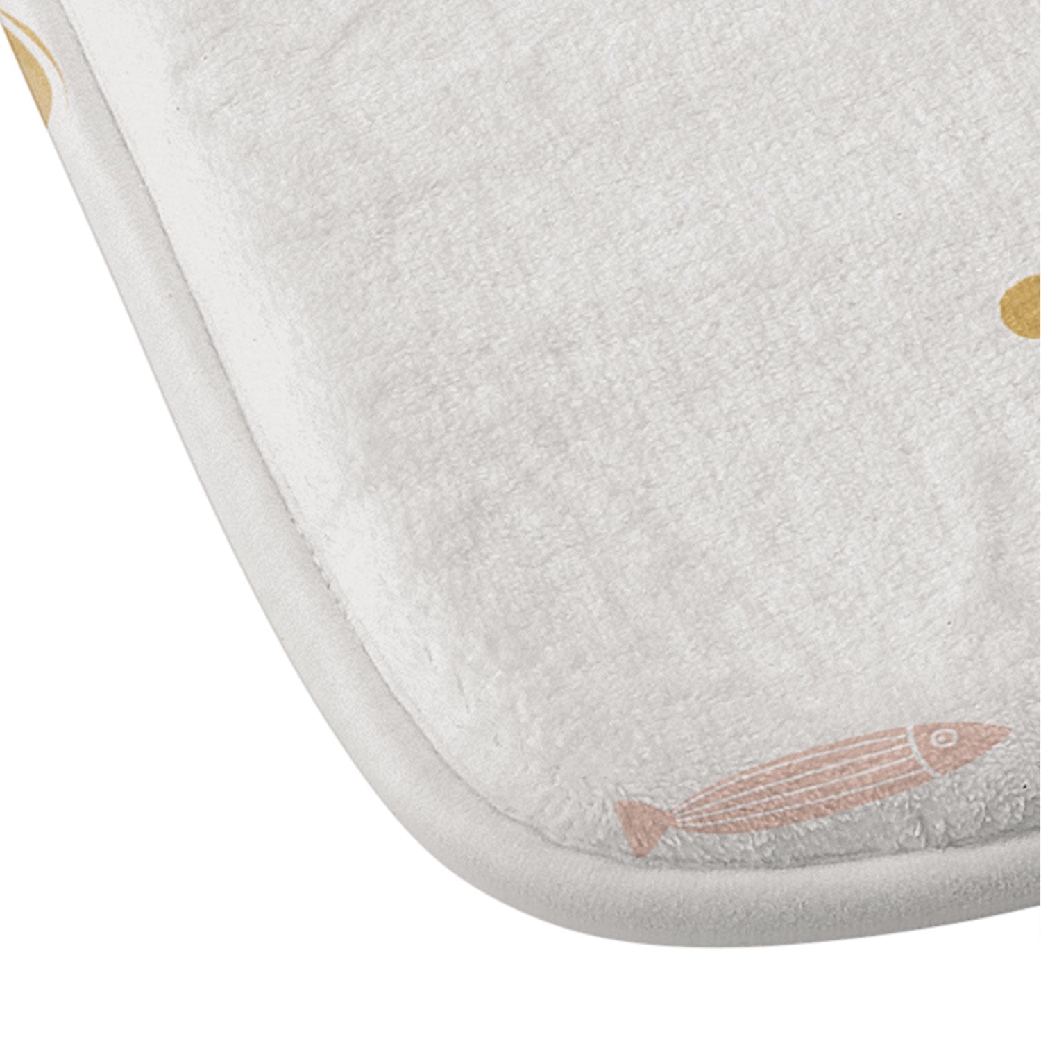 Menina Lisboa Shells and Starfish Memory Foam Bath Mat