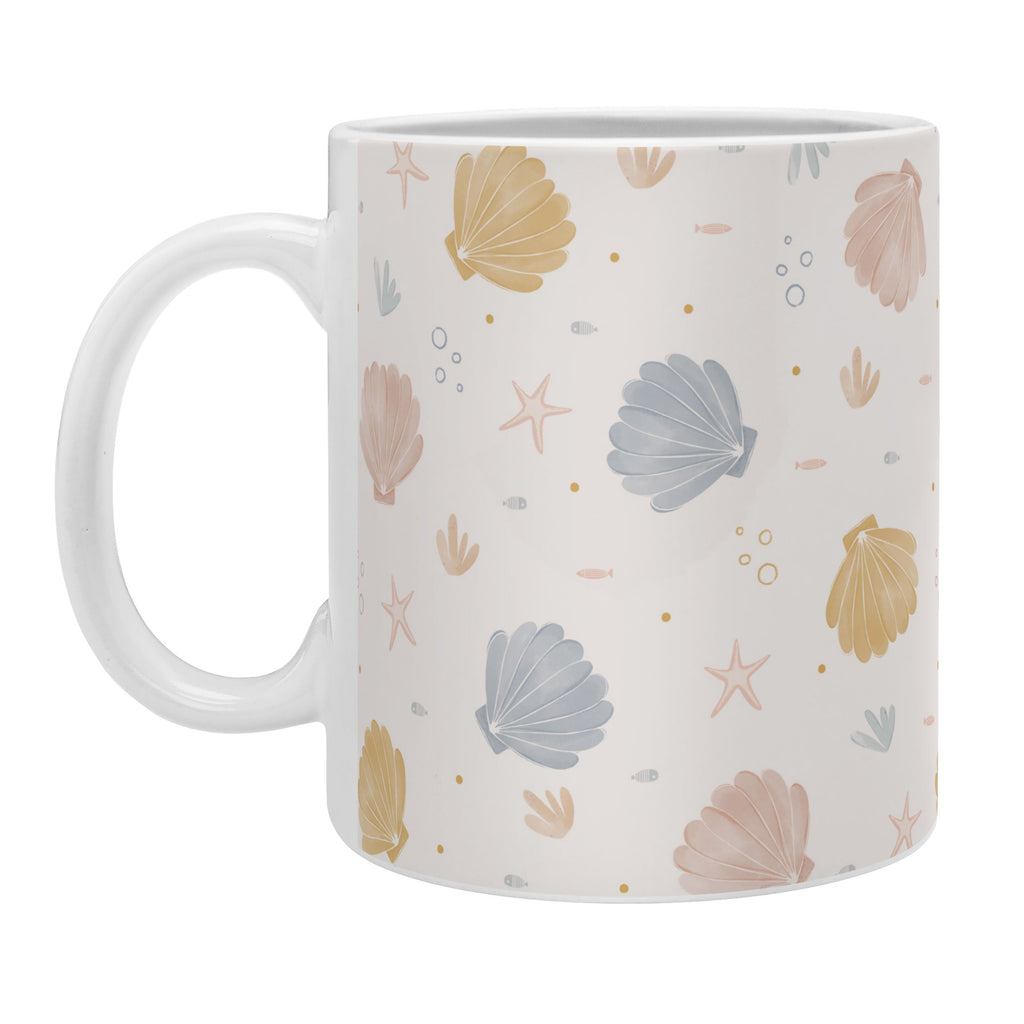 Menina Lisboa Shells and Starfish Coffee Mug