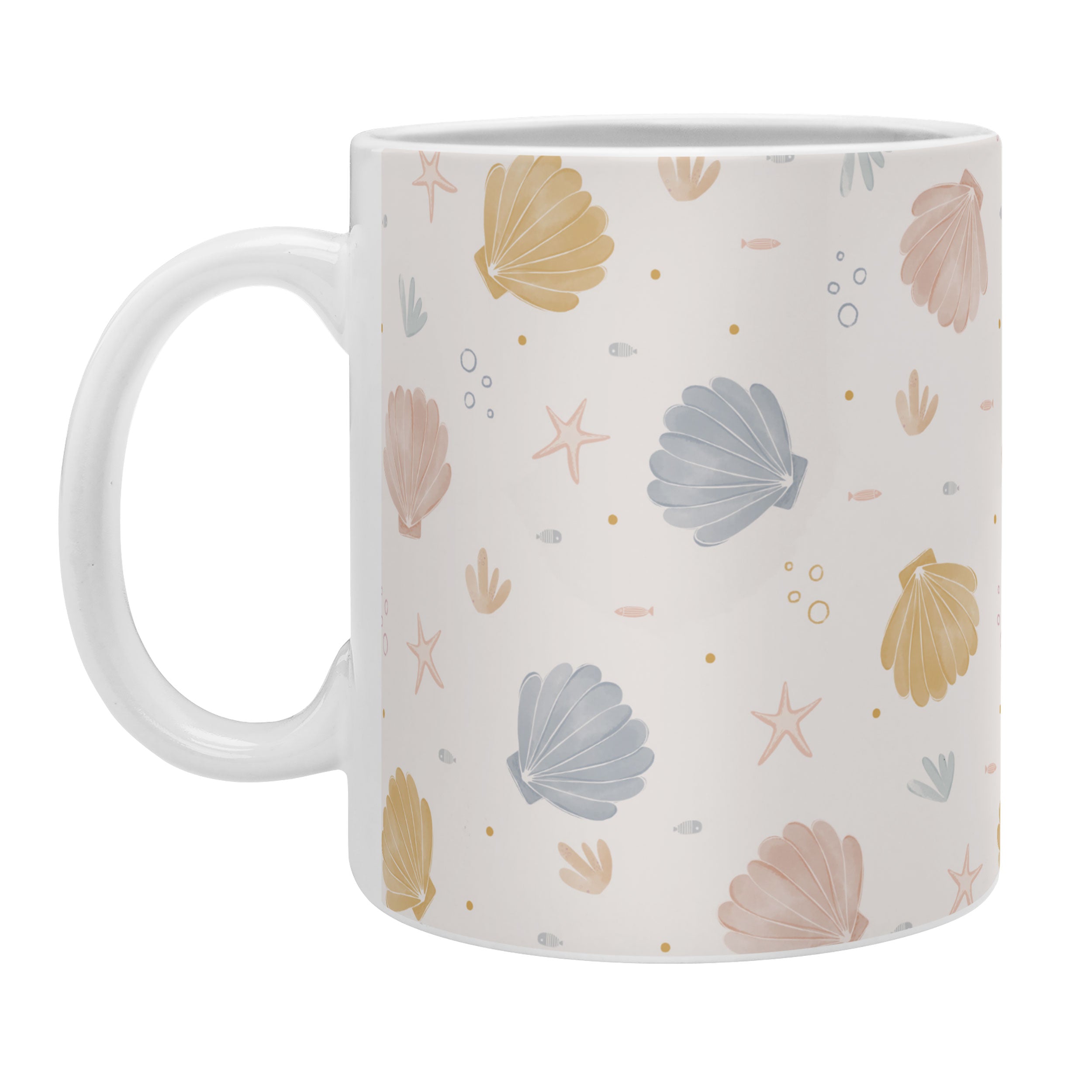Menina Lisboa Shells and Starfish Coffee Mug