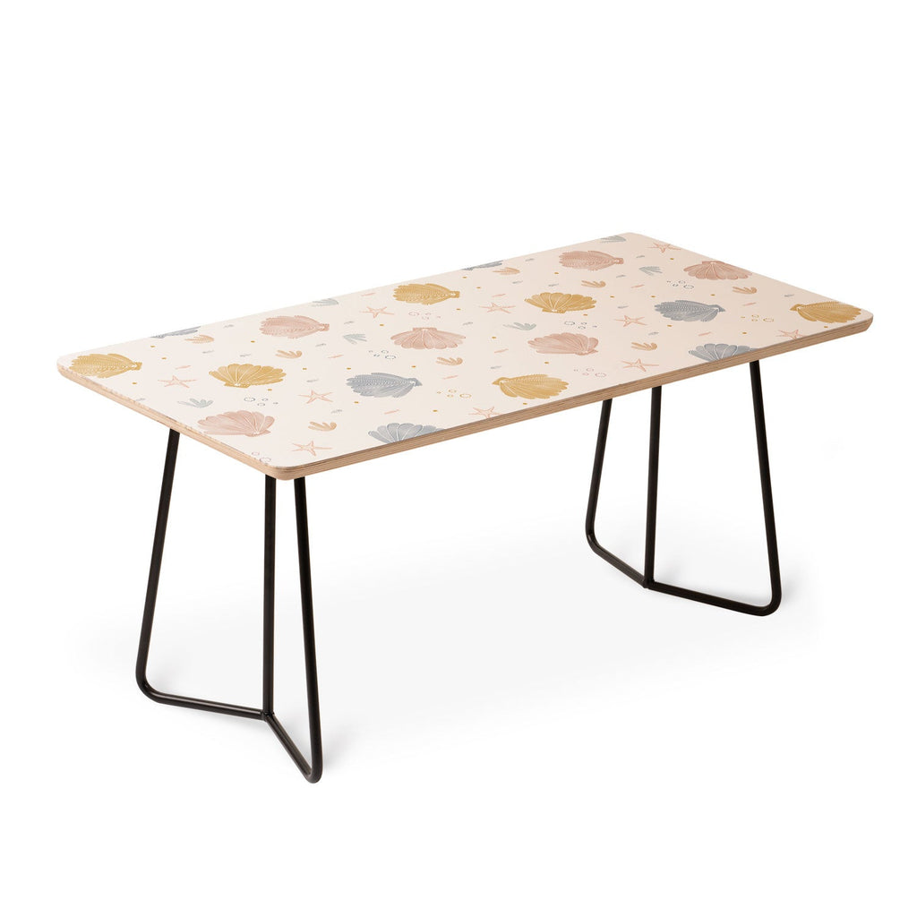 Menina Lisboa Shells and Starfish Coffee Table