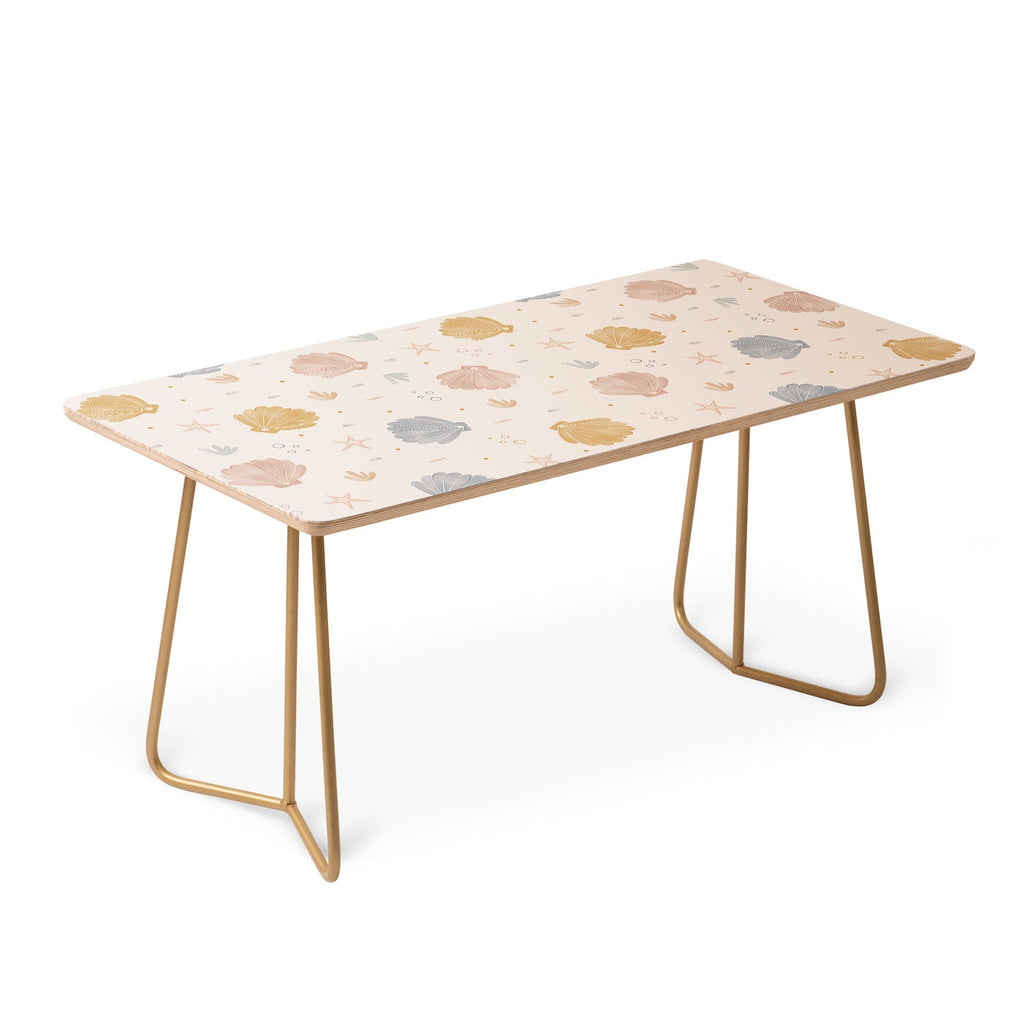 Menina Lisboa Shells and Starfish Coffee Table