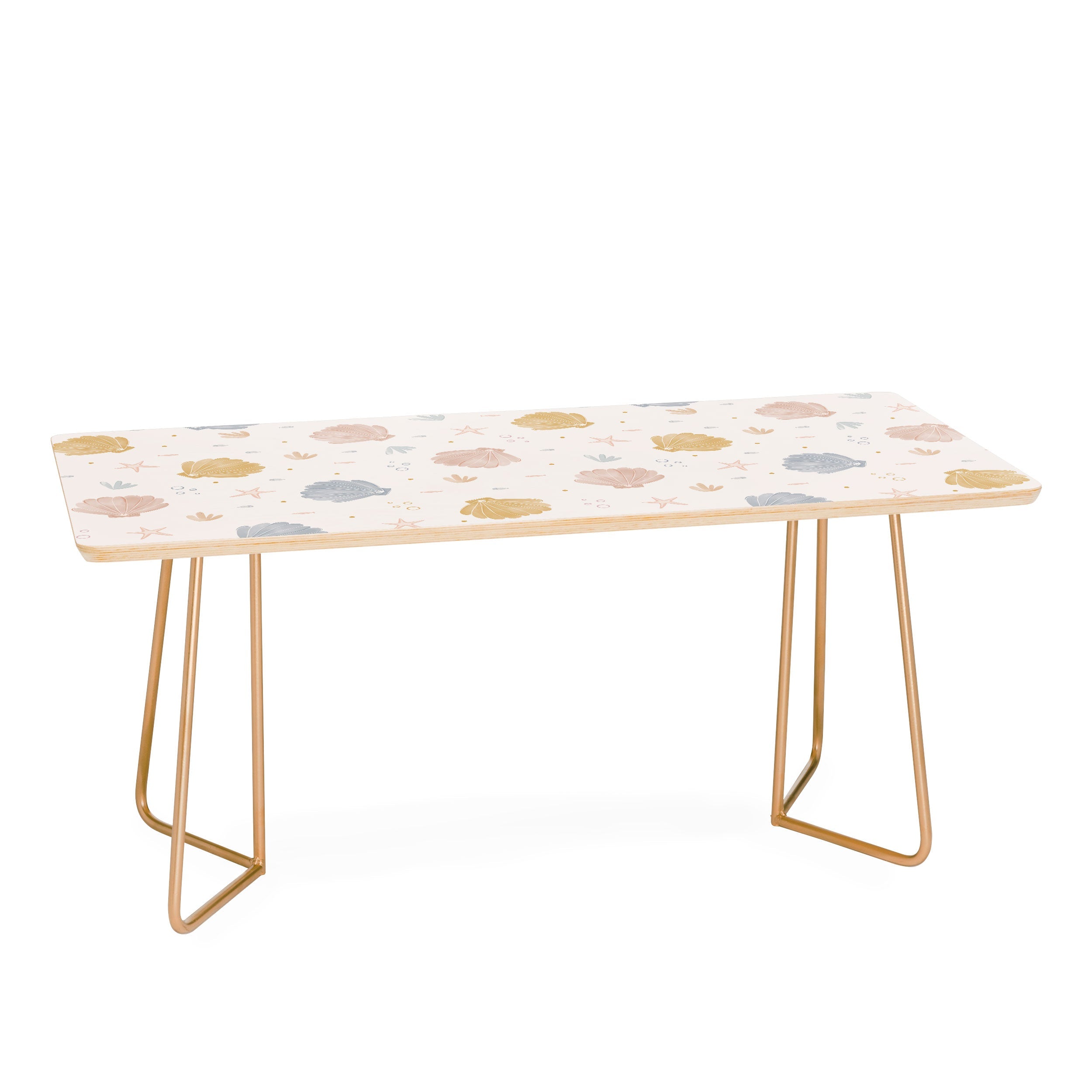 Menina Lisboa Shells and Starfish Coffee Table