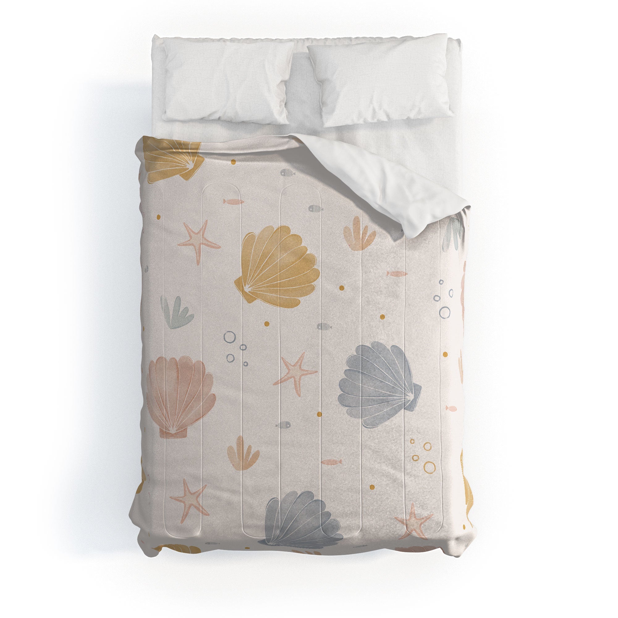 Menina Lisboa Shells and Starfish Comforter