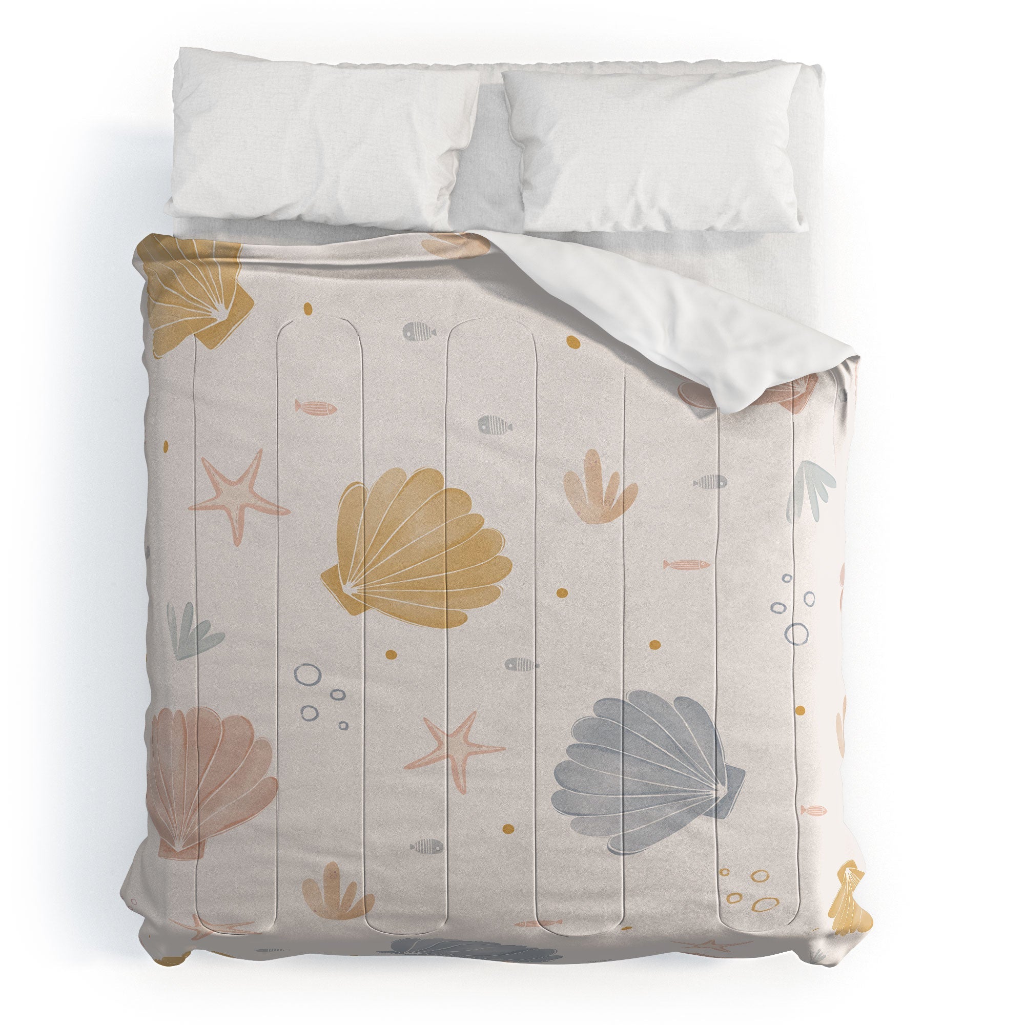 Menina Lisboa Shells and Starfish Comforter