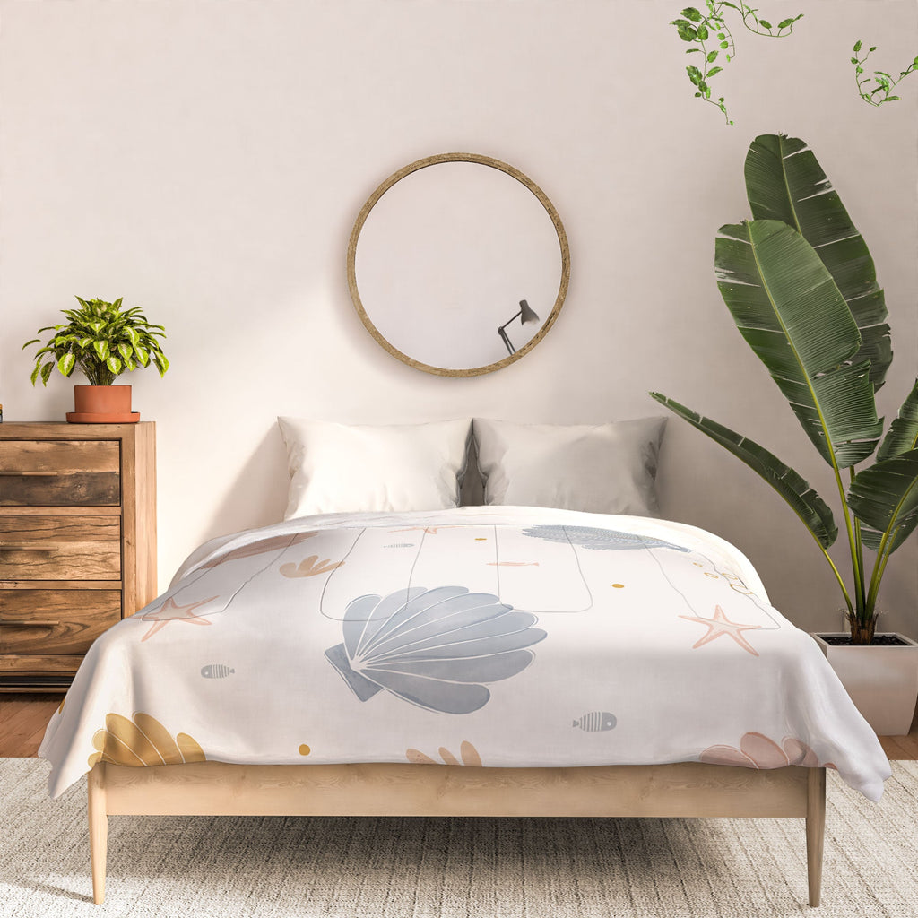 Menina Lisboa Shells and Starfish Comforter