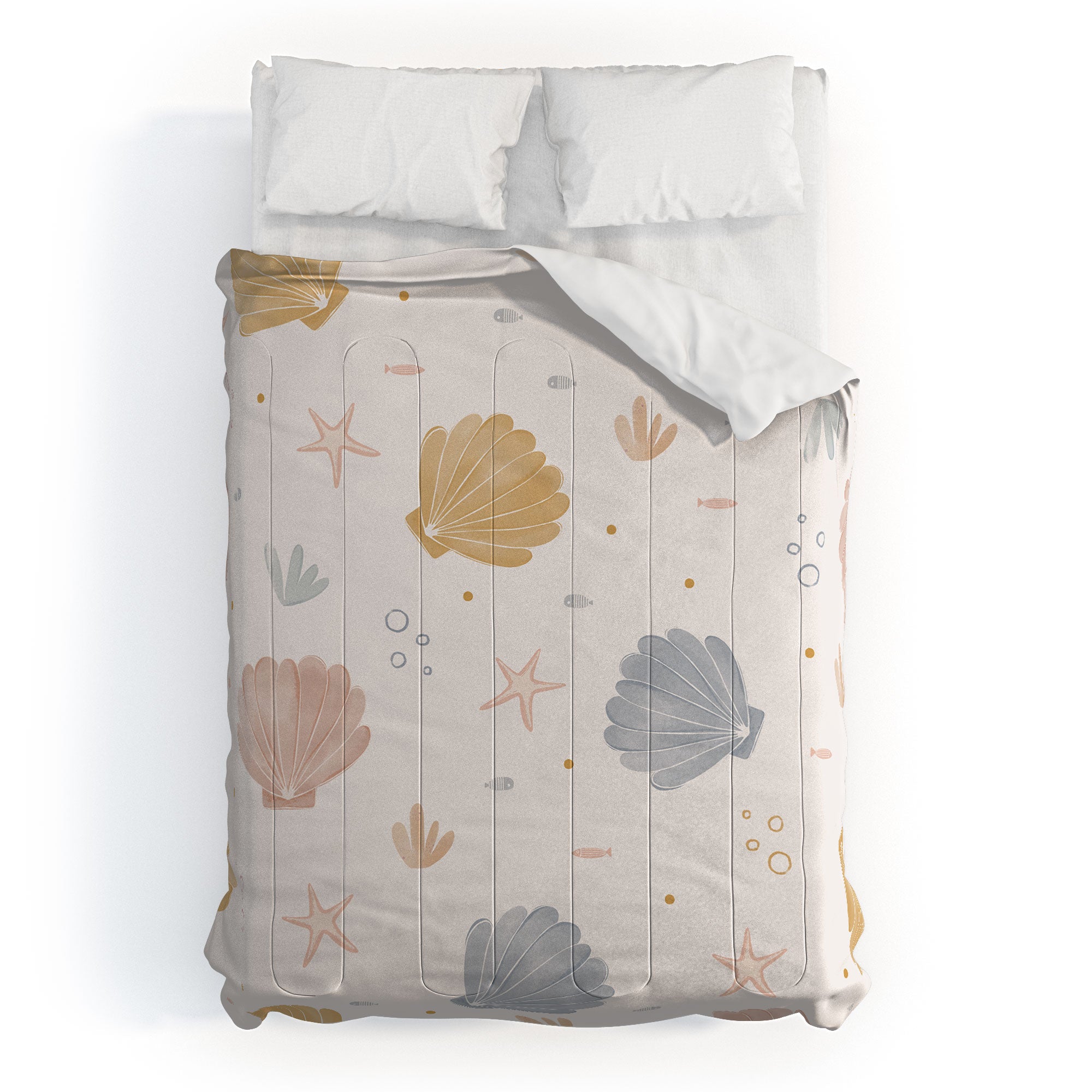 Menina Lisboa Shells and Starfish Comforter