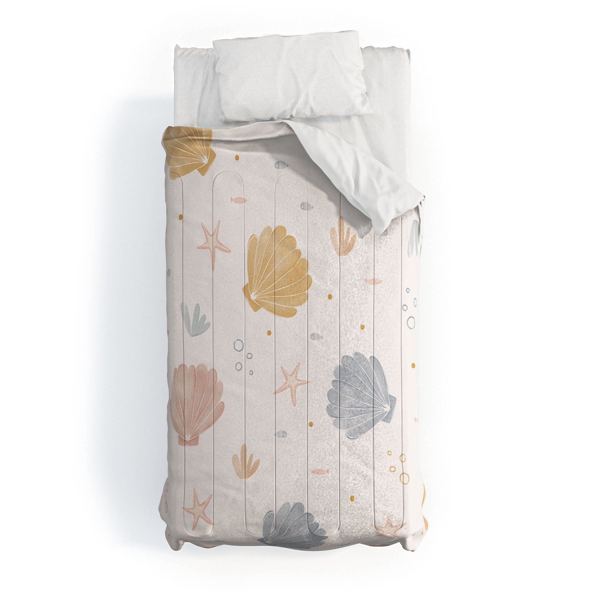 Menina Lisboa Shells and Starfish Comforter