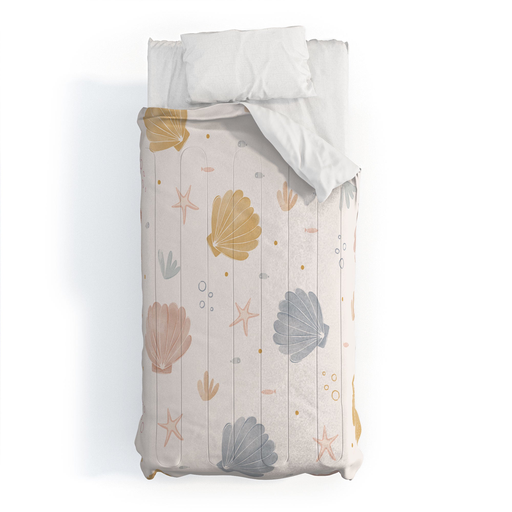 Menina Lisboa Shells and Starfish Comforter