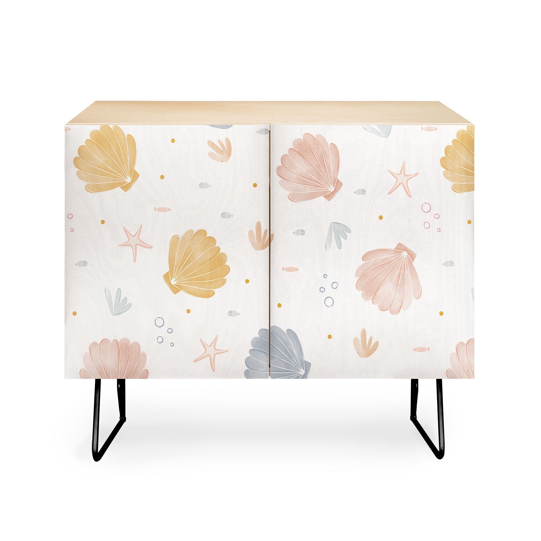Menina Lisboa Shells and Starfish Credenza