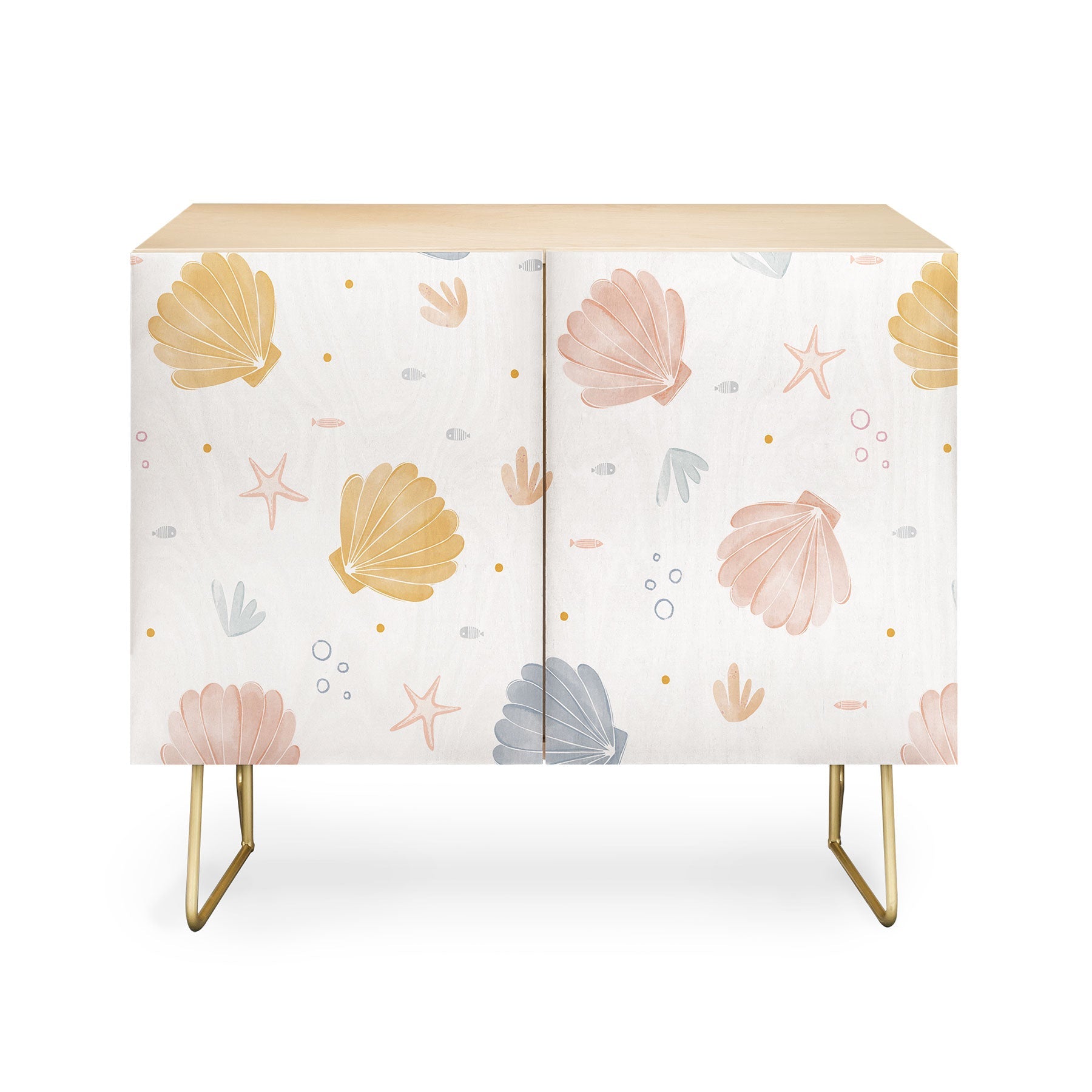 Menina Lisboa Shells and Starfish Credenza