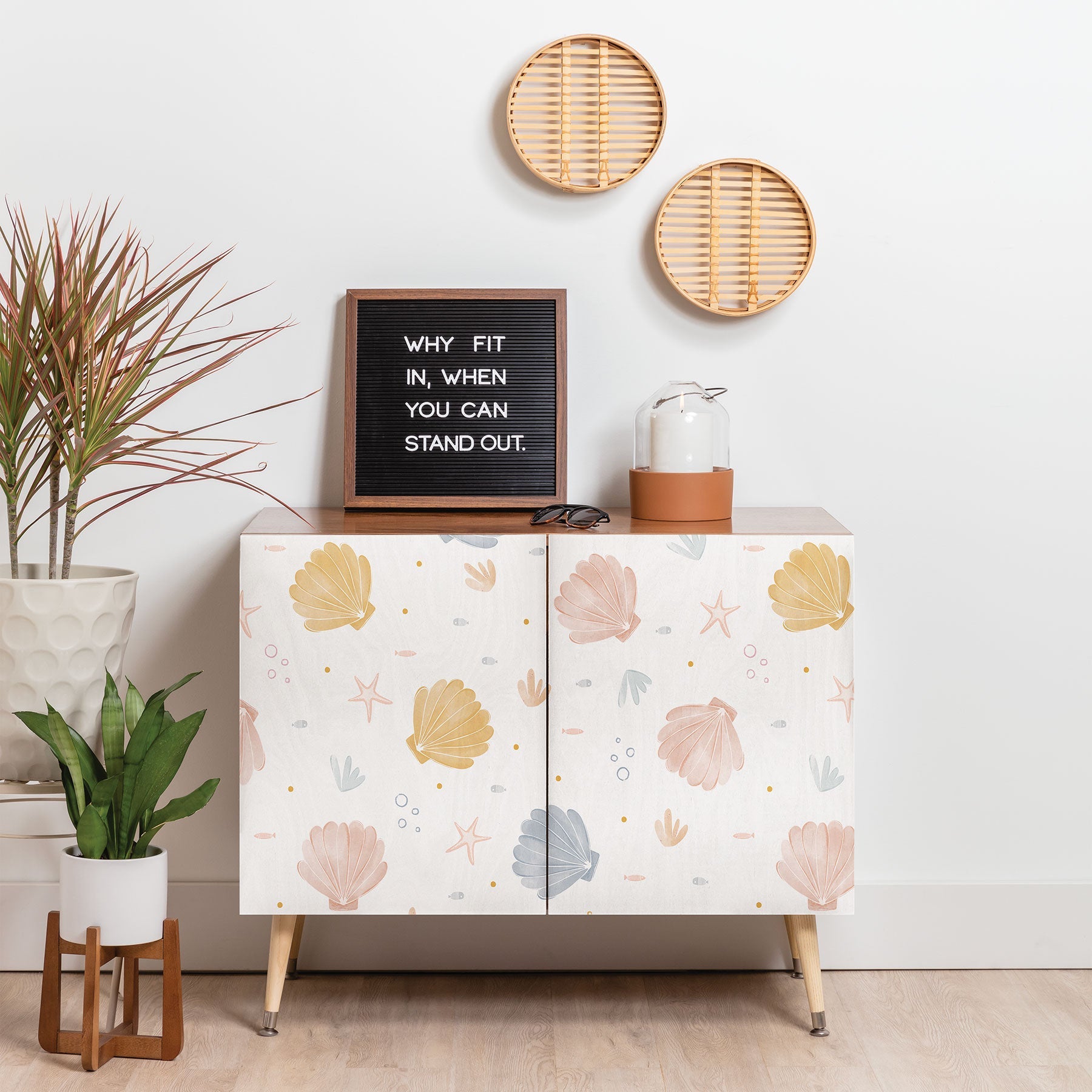 Menina Lisboa Shells and Starfish Credenza