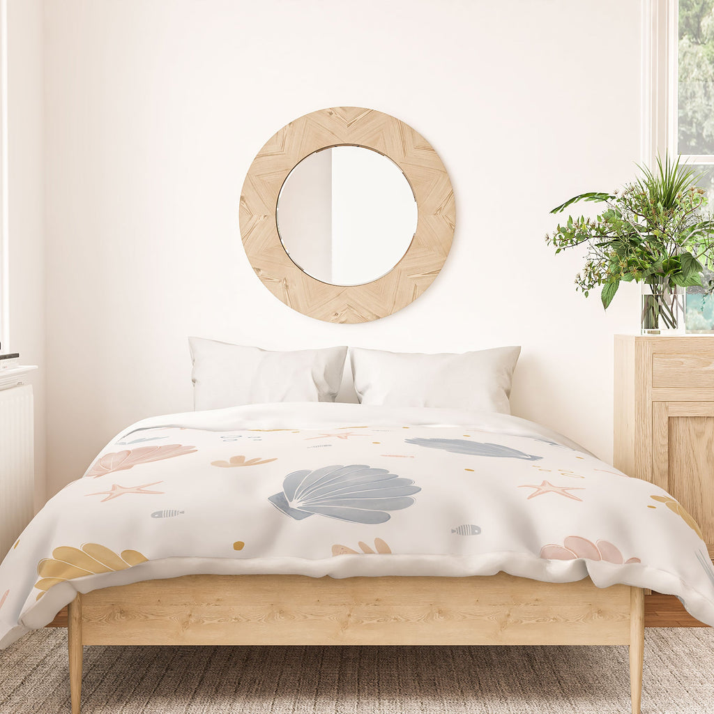 Menina Lisboa Shells and Starfish Duvet Cover