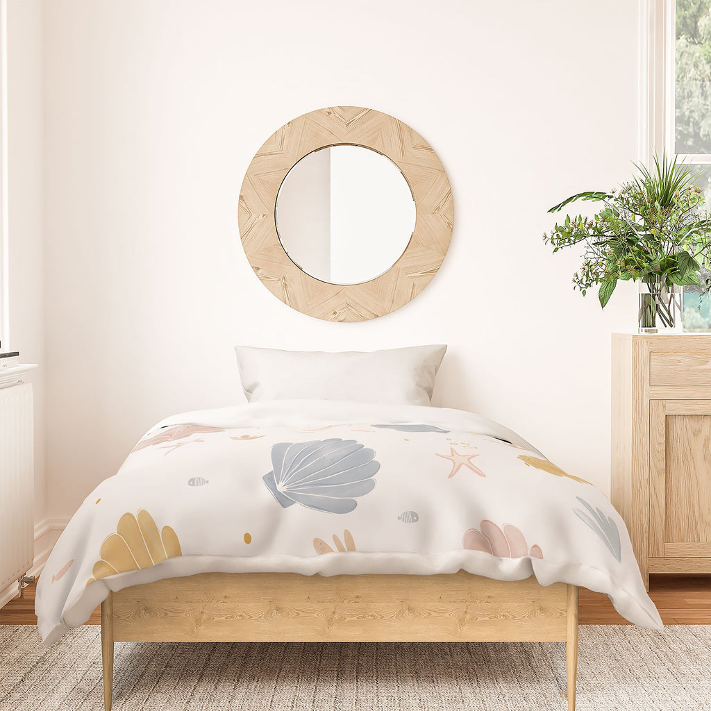 Menina Lisboa Shells and Starfish Duvet Cover