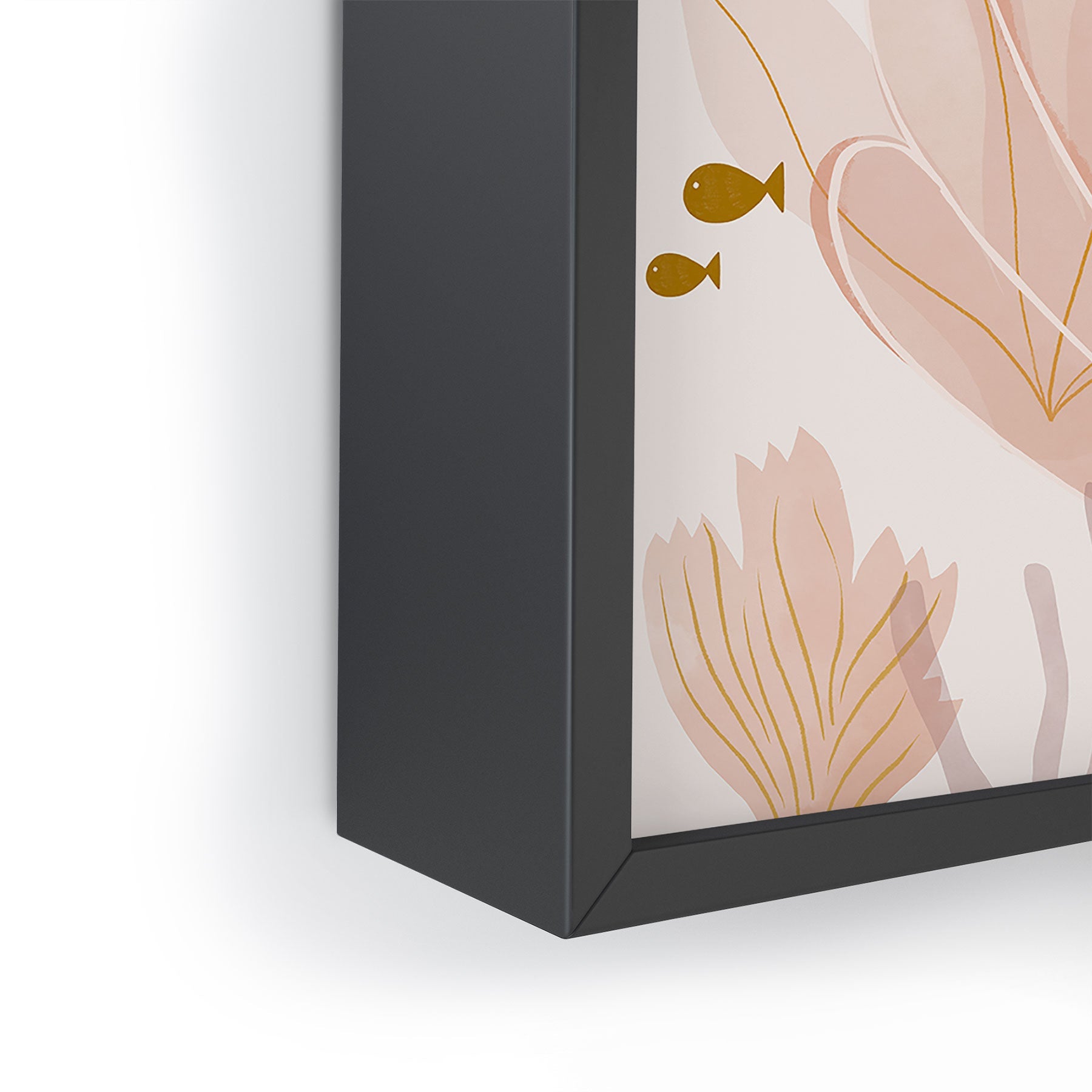 Menina Lisboa Shells and Starfish Framed Mini Art Print