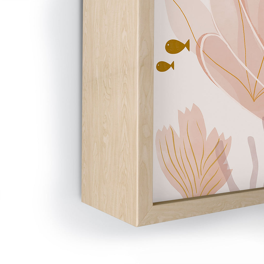 Menina Lisboa Shells and Starfish Framed Mini Art Print