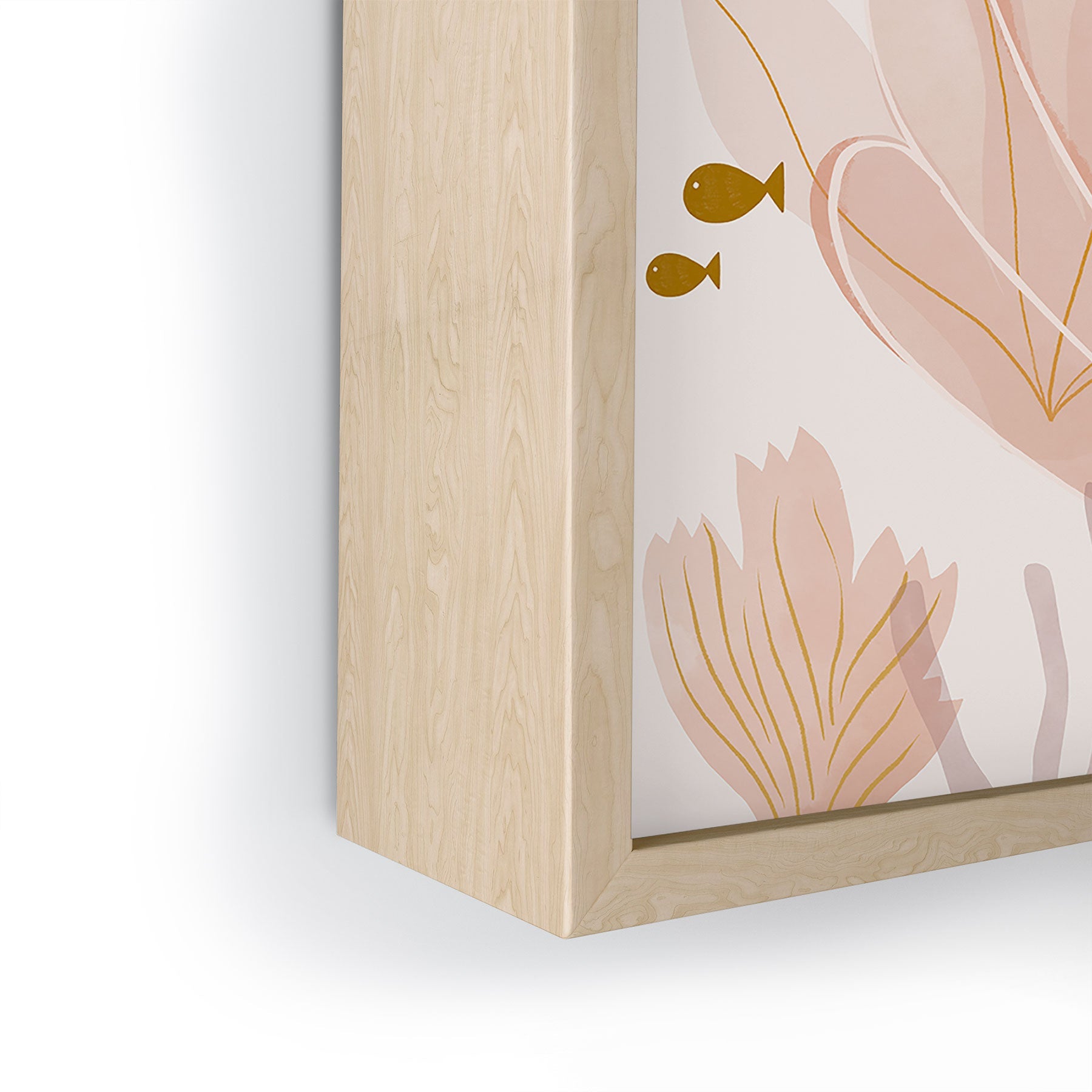 Menina Lisboa Shells and Starfish Framed Mini Art Print